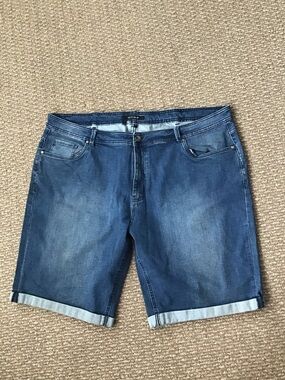 Men's Denim Jean Shorts in Blue